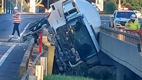 Trânsito liberado no Km 11 da ERS-122, em São Sebastião do Caí