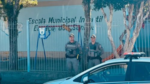 Brigada Militar realiza lançamento da Operação Volta às Aulas, em Bento