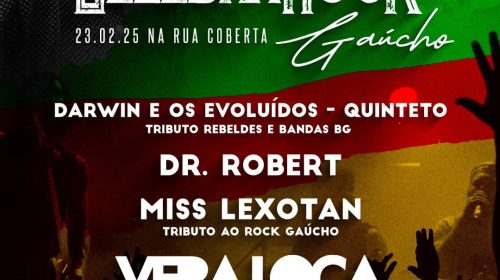 Com entrada gratuita, Celebra Rock terá show da Vera Loca em edição especial do rock gaúcho