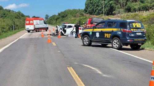 ACIDENTE DE TRÂNSITO DEIXA QUATRO MORTOS NA BR 293, EM PINHEIRO MACHADO