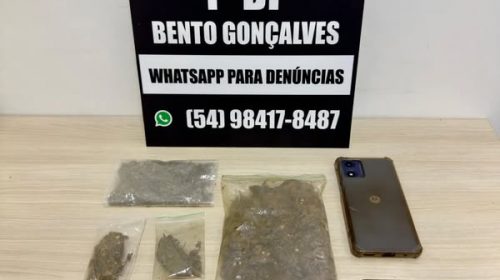 POLÍCIA CIVIL PRENDE DUAS MULHERES POR TRÁFICO DE DROGAS EM BENTO GONÇALVES