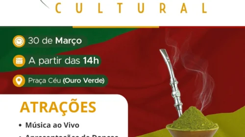 Mateada Cultural ocorre no dia 30 de março, na Praça CEU