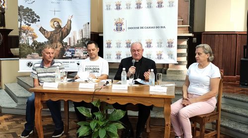 Coletiva de imprensa marca abertura da Campanha da Fraternidade 2025 na Diocese de Caxias do Sul