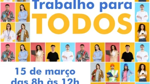 Mutirão Trabalho para Todos ocorre no próximo sábado, 15, em Bento