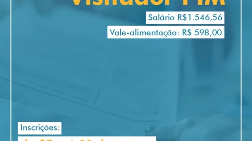 Inscrição para o Processo Seletivo Simplificado para Visitador do Primeira Infância Melhor/Criança Feliz é até 11 de março