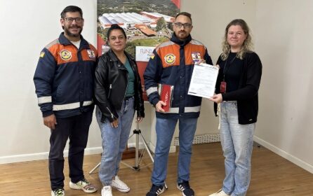 Defesa Civil realiza coleta de assinaturas para instalação de Pluviômetros em Bento Gonçalves
