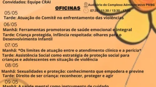 Divulgada a Programação do Maio Laranja em Bento Gonçalves