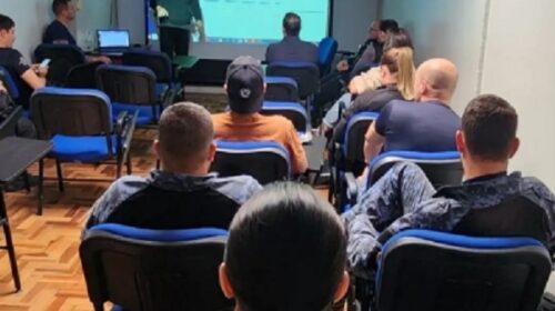 Guarda Municipal capacita servidores para o novo sistema de despacho de ocorrências, por meio da sala de operações