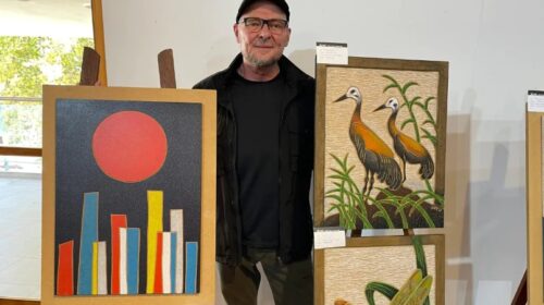 Mostra “A superfície do sentir”, de Jorge Aresi, entra em exibição na Casa das Artes