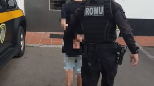 GCM PRENDE, NA ÁREA CENTRAL, HOMEM POR FURTO DE TELEFONE CELULAR