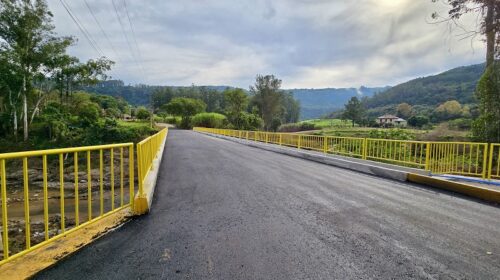 Um ano após destruição, nova ponte sobre o Arroio Marrecão será inaugurada em Santa Tereza