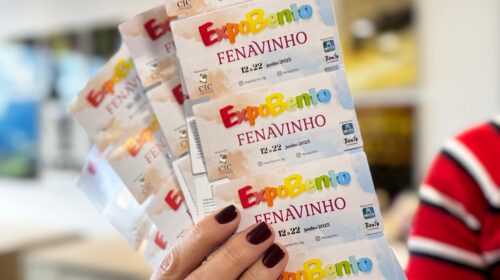 Ingressos antecipados para ExpoBento e Fenavinho têm valor promocional