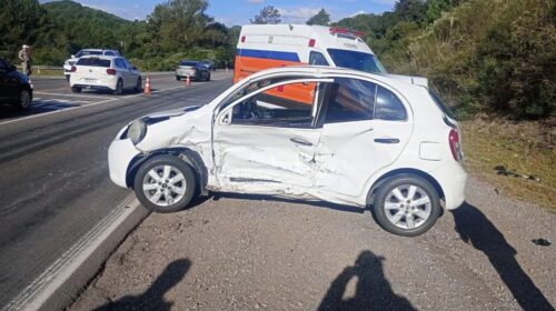 Mulher não resiste aos ferimentos de acidente na RSC 453 em Farroupilha e morre no hospital