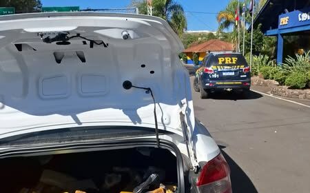 PRF APREENDE 89 QUILOS DE MACONHA COM DUAS MULHERES NA BR 470, EM BENTO GONÇALVES