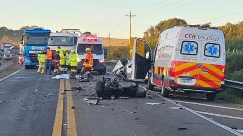IDENTIFICADAS AS QUATRO VÍTIMAS FATAIS DE ACIDENTE ENTRE CARRO E CAMINHÃO NA ERS 386, EM SOLEDADE