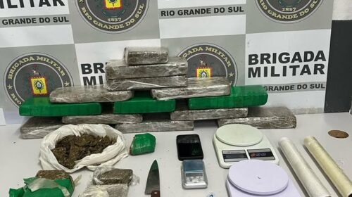 4ºBPCHQ PRENDE HOMEM POR TRÁFICO DE DROGAS, EM CAXIAS DO SUL