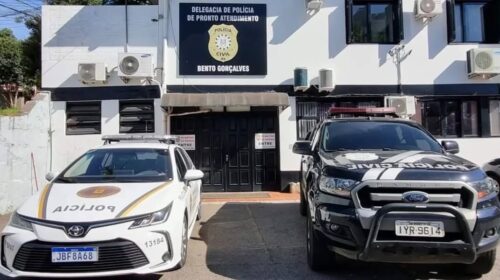 APÓS BRIGA, BRIGADA MILITAR PRENDE CASAL NA ÁREA CENTRAL DE MONTE BELO DO SUL