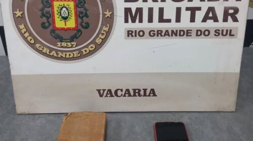 HOMEM É PRESO POR ARREMESSO DE DROGAS NO PRESÍDIO DE VACARIA