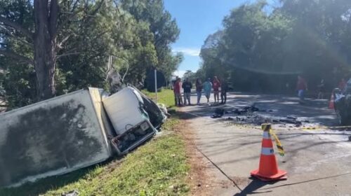 Identificadas as vítimas do acidente em Nova Prata