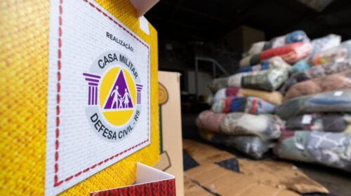 Defesa Civil estadual já enviou mais de 2,6 mil itens e 1,4 mil kits de donativos a municípios afetados pela chuva