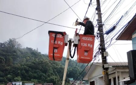 Bento: bairro Vila Nova recebe 40 pontos de iluminação em Led