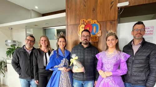 Rádio Difusora recebe a comitiva do 33º Festiqueijo