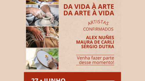 Casa das Artes promove bate-papo “Da vida à arte – Da arte à vida”