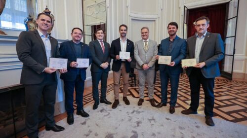 Governador do Estado e cardeal de Porto Alegre recebem convite para participar do lançamento do álbum dos 150 anos da imigração italiana no RS