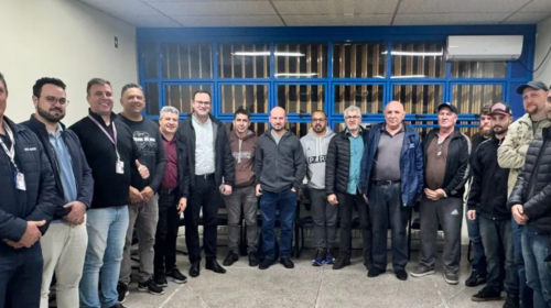 Condutores de Veículos do transporte escolar realizam curso de atualização em Bento