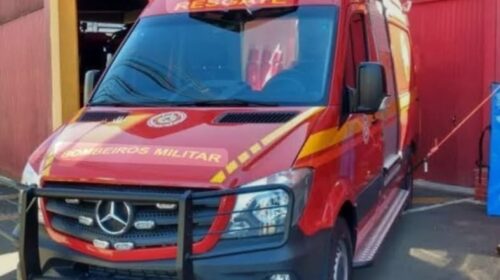 MOTOCICLISTA FICA FERIDO EM ACIDENTE NO CENTRO DE BENTO GONÇALVES