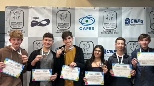 Alunos da rede pública de Bento são premiados na 19ª OBMEP