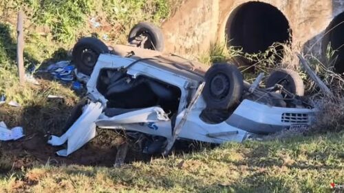 BENTO-GONÇALVENSE SE ENVOLVE EM ACIDENTE NA ERS-467, EM TAPEJARA