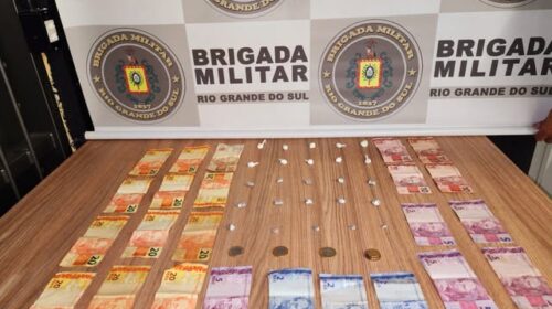 BRIGADA MILITAR PRENDE HOMEM POR TRÁFICO DE DROGAS NO CONCEIÇÃO, EM BENTO GONÇALVES