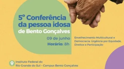 V Conferência Municipal da Pessoa Idosa ocorre nesta segunda-feira, 09, em Bento