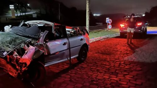 Jovem morre em acidente de trânsito na BR-470 em Garibaldi