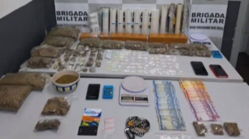 BRIGADA MILITAR PRENDE DUAS MULHERES POR TRÁFICO DE DROGAS, EM CAXIAS DO SUL