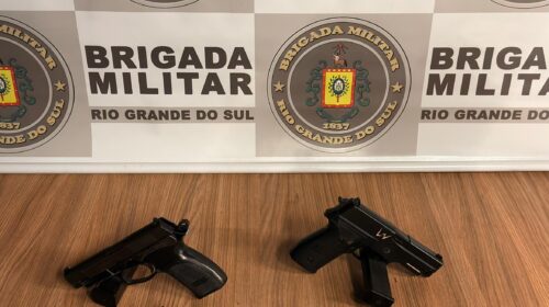 Brigada Militar prende dupla por posse ilegal de arma de fogo no Ouro Verde, em Bento Gonçalves