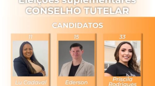 Eleições para o conselheiro tutelar suplementar tem desistência de uma candidata
