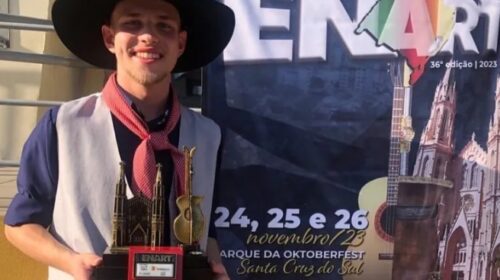 Rick Gaiteiro se apresenta na 1ª Corrida do 3º BPAT