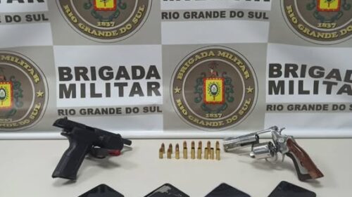 RIGADA MILITAR PRENDE DOIS HOMENS E UMA MULHER POR HOMICÍDIO, EM GUAPORÉ