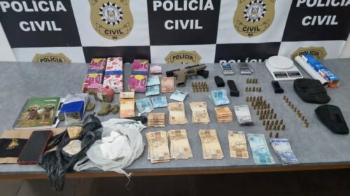 POLÍCIA CIVIL PRENDE QUATRO PESSOAS DURANTE OPERAÇÃO CONTRA TRÁFICO DE DROGAS, EM VACARIA