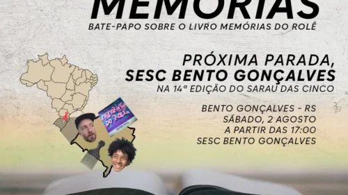 Projeto “Circula Memórias” traz a história do Hip Hop para o Sesc Bento Gonçalves