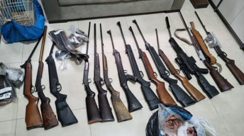 TRÊS HOMENS SÃO PRESOS E APREENDIDOS ANIMAIS ABATIDOS E ARMAS, EM MONTE BELO DO SUL E SANTA TEREZA