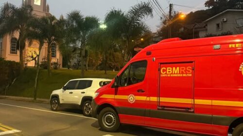 ACIDENTE DEIXA HOMEM FERIDO NO BORGO, EM BENTO GONÇALVES