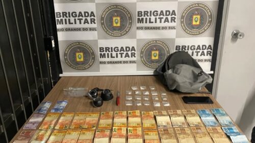 4° BPCHQ PRENDE HOMEM POR TRÁFICO DE DROGAS, EM BENTO GONÇALVES