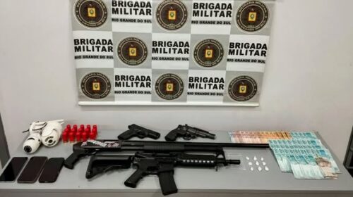 PRISÃO POR TRÁFICO DE DROGAS, ASSOCIAÇÃO PARA O TRÁFICO, POSSE IRREGULAR DE ARMA DE FOGO E RECEPTAÇÃO, EM IBIRAIRAS