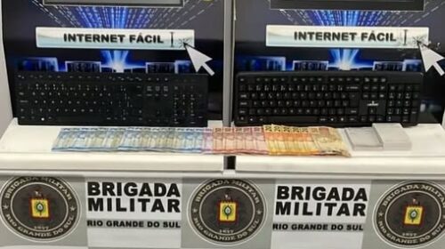 BRIGADA MILITAR PRENDE HOMEM POR JOGOS DE AZAR, EM NOVA PRATA