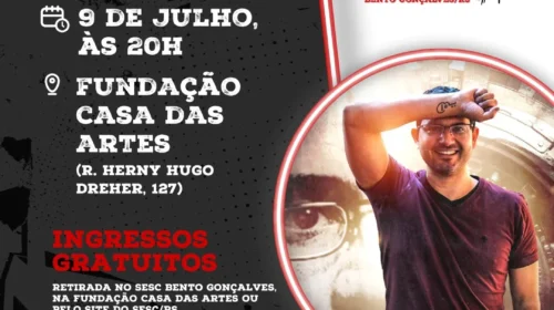 Segundo dia da Semana do Rock, em Bento, conta com Cronovisor, tributo-espetáculo com canções ao vivo da Legião Urbana