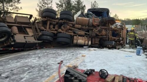 ACIDENTE GRAVE ENTRE CARRETA E ÔNIBUS DEIXA DOIS MORTOS NA ERS-122, EM CAXIAS DO SUL