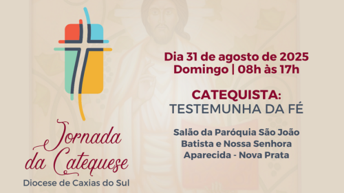 Diocese de Caxias do Sul prepara Jornada da Catequese, para reunir centenas de pessoas em Nova Prata